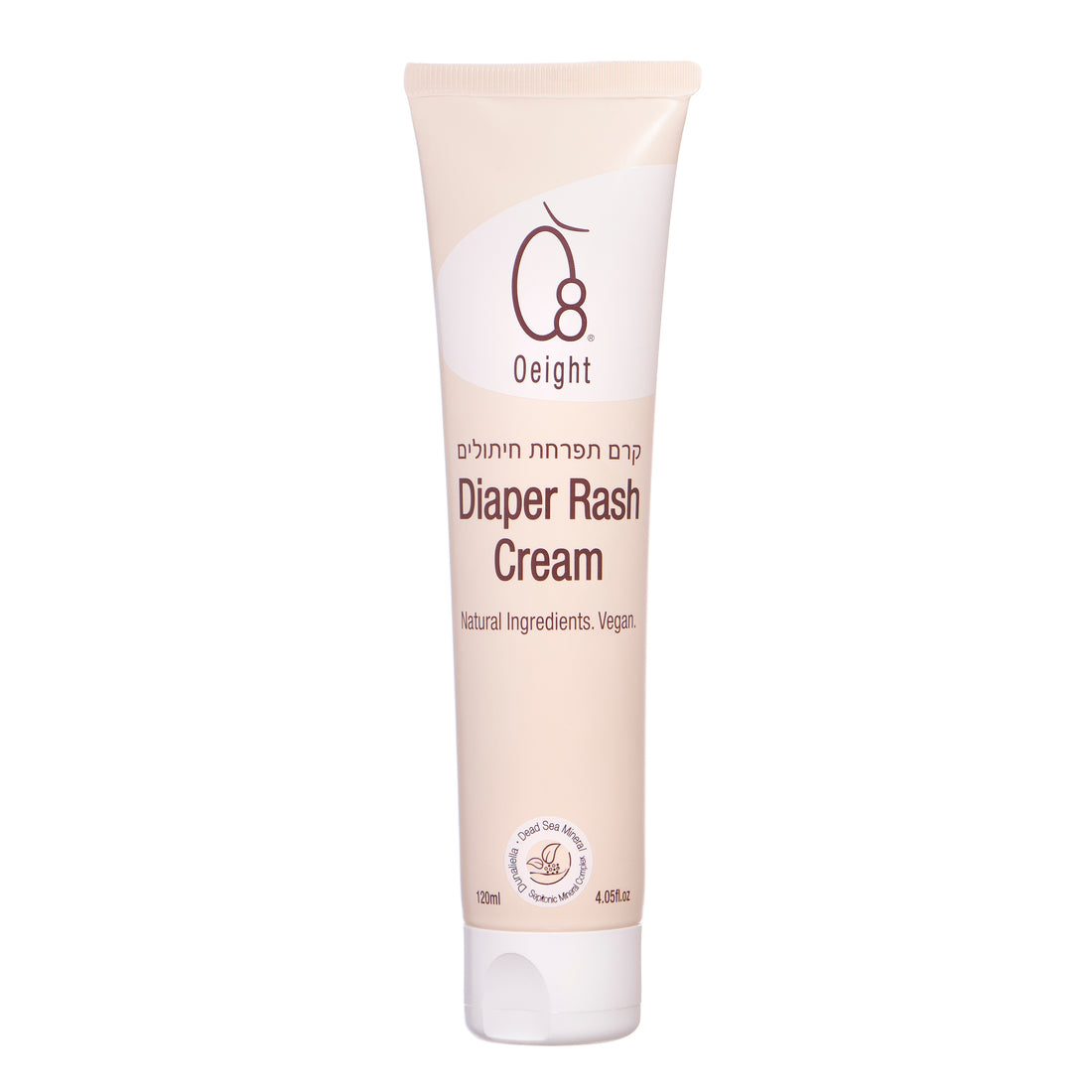 קרם החתלה לתינוק עם רכיבים פעילים טבעיים או אייט Oeight